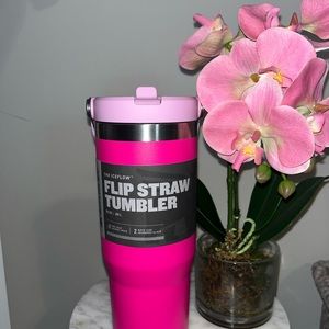 HOT PINK STANLEY FLIP STRAW TUMBLER 🩷